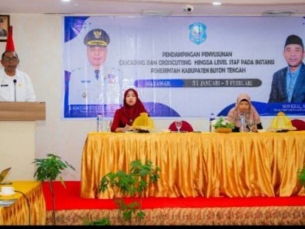 Pj Sekda Buton Tengah Buka Pendampingan Penyusunan SAKIP di Makassar, Hadirkan LAN RI