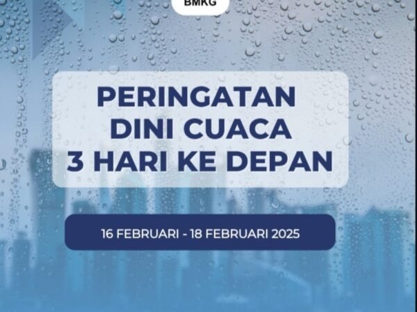 BMKG Keluarkan Peringatan Dini Hujan Lebat di Sejumlah Wilayah Indonesia