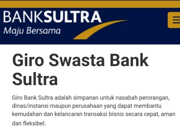 Cara Mudah Membuka Rekening Giro di Bank Sultra
