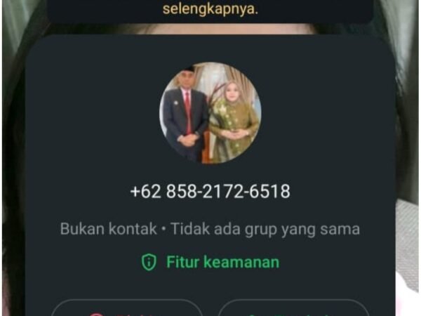 Sekda Buton Tengah Dicatut untuk Penipuan! Waspada Modus Minta Uang via WhatsApp