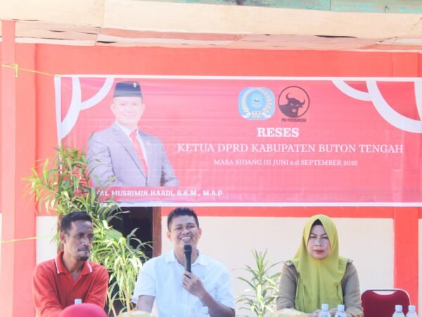 Ketua DPRD Buton Tengah Gelar Reses, Warga Bombonawulu Suarakan Aspirasi Infrastruktur